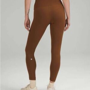 Lululemon 25" leggings brown